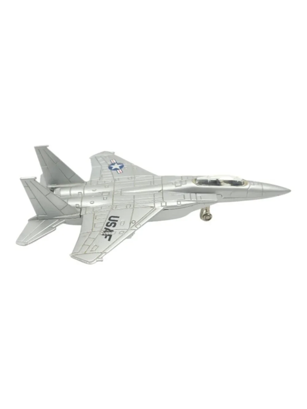 ERTL USAF F-15 Eagle Diecast Fighter Jet Airplane Vintage Military Model Toy